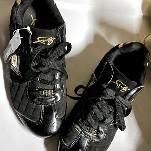 Women's Black FUBU Tennis Shoes NWT